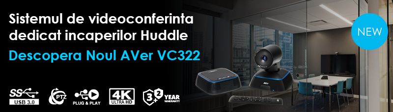 Sistemul de videoconferinta AVer VC322 Sistemul de videoconferinta AVer VC322